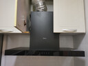 美的（Midea）抽吸排油烟机欧式顶吸式家用自清洁脱排洗抽油烟机燃气灶具烟灶T201+Q330液化气【套装商品】 实拍图