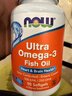 诺奥（NOW）浓缩深海鱼油75%高含量omega-3软胶囊欧米伽3成人血脂血压无腥味 实拍图