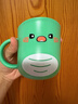 Protefix儿童刷牙杯子女孩男童漱口杯1岁+宝宝牙膏牙刷可爱卡通喝水杯旅行 实拍图