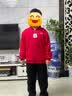 贵人鸟童装男童套装冬季大童保暖红色两件套儿童加绒拜年服男孩贺岁冬装 实拍图