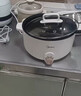 美的（Midea）电煮锅 电火锅 宿舍小电锅 电热锅 3L多功能多用途锅煮煎炒锅泡面锅 HGE2510 【国家补贴】 实拍图
