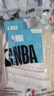 NBA袜子男士秋冬休闲运动袜吸汗无骨棉袜抗菌消臭训练跑步篮球袜3双 实拍图