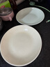 奶油风陶瓷盘子菜盘家用菜碟子餐盘高级感轻奢餐具碗碟套装釉下彩 混色7英寸圆盘2个装 实拍图