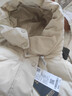 雅鹿短款羽绒服2026新款冬季纯色百搭可拆卸帽面包服小个子冬装外套 实拍图