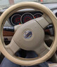 适用于适用于日产轩逸经典方向盘套楼兰老天籁奇骏阳光骊威骐达真皮把套新款 轩逸经典专用（米色） 实拍图