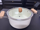 小熊（Bear）0涂层钛陶瓷汤锅 家用22cm奶锅炖锅煮粥锅燃气灶通用JG042-P01 实拍图
