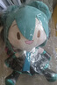 初音未来fufu玩偶MIKU周边抱枕雪未来樱粉毛绒公仔儿童生日礼物女 32cm 绿色初音【无蝴蝶结】 现货 实拍图