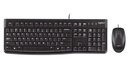 罗技（Logitech）MK120 键鼠套装 有线键鼠套装 办公键鼠套装 电脑键盘 USB即插即用 全尺寸 黑色 实拍图