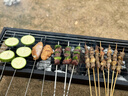 鲜京采内蒙古孜然羊肉串净重2斤 （50串）露营户外烧烤 京东自有品牌 实拍图