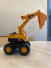 卡比瑞挖掘机惯性儿童玩具车工程车套装大号推土机铲车模型男孩沙滩挖机 超大号挖掘机 实拍图