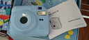 INSTAX富士instax立拍立得 一次成像相机 mini12精美礼盒 海岛绣球 含10张fafa花边相纸 实拍图