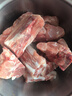 龙大肉食 黑猪多肉大骨块净重4斤 ＞45%带肉率 猪骨头新鲜食材黑猪肉生鲜  实拍图