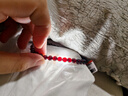 石玥珠宝精品5-6mm石榴石手链本命年转运珠天然手串男女士款 水晶玛瑙 实拍图