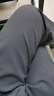 龙牙【张译同款】【补货速抢】寒锋战术软壳长裤秋冬男通勤弹力户外 谍影灰（修身加强版） 39 180/94B 高180重176-190 实拍图
