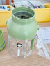 九阳（Joyoung）榨汁机 网红榨汁桶 便携式运动榨汁杯 无线充电果汁杯随行杯 小胖吨 L8-LJ590绿 实拍图