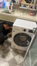 三星（SAMSUNG）店铺爆款 AI神洗衣机5系 10KG全自动滚筒AI泡泡净蒸汽除菌大桶径设计 国家补贴白 WW10DG5U24AWSC 实拍图