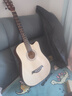 相思鸟 民谣吉他38寸初学者入门男女吉他乐器 亮光原木色 实拍图