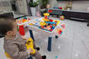 星涯优品儿童玩具积木桌大颗粒多功能游戏学习桌子男孩女孩3-6岁生日礼物 实拍图
