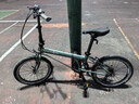 大行（DAHON）经典P8折叠自行车成人20英寸8速男女式通勤运动单车KBC083 消光灰绿【JD定制版】 实拍图