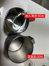 洁比世304不锈钢漱口杯情侣高端刷牙杯抗菌牙刷杯牙缸洗漱杯灰色单个装 实拍图