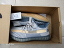 H8奢椰子鞋350鞋子男鞋2025新款透气网面莆田男鞋休闲运动跑步鞋 卡其蓝（BT版本） 42 实拍图
