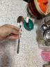 美厨（maxcook）316L不锈钢汤勺汤匙 加大勺子圆底餐勺饭勺调羹 2件套MCGC8475 实拍图