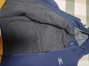 美津浓（MIZUNO）户外夹克男连帽梭织透气情侣锋衣加绒加厚加棉外套男上衣 实拍图