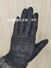 骑电动车冰丝蕾丝手套防晒手套女式薄款夏季触屏防滑司机开车骑行 黑色 均码 实拍图