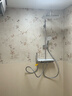 九牧（JOMOO）花洒淋浴套装琴键按摩喷枪除垢顶喷水愈精灵淋浴器36668-882/1B-1 实拍图