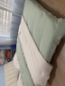 红豆家纺大豆纤维子母被被子被芯冬被二合一拉链款加厚保暖秋冬被冬季棉被 米黄＋水绿【7A抗菌大豆棉 轻盈贴身 柔软触感】 200x230cm子母被【子被约4斤+母被约6斤】 实拍图