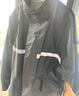 乐优佰易 成人长款连体雨衣带帽檐安保户外工地安全反光雨衣 实拍图