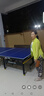 双鱼（DOUBLE FISH） 乒乓球桌室内可折叠移动式乒乓球台家用训练比赛标准乒乓球案子 226B球台+超级三代发球机 套装 实拍图