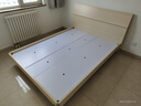 全友家居 双人床家用高脚床板式床现代简约原木风卧室1.5x2米政府补贴 实拍图