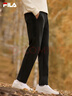 斐乐（FILA）官方男士长裤秋冬季款针织时尚直筒长裤子运动裤简约通勤休闲长裤 【经典款】正黑色-BK L 175/84A 实拍图