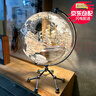 楚象高档轻奢透明帆船地球仪办公室书房书桌书柜玄关客厅酒柜装饰摆件 暖光透明帆船地球仪【手提礼盒装 实拍图
