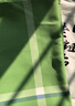 老粗布100纯棉床单单件宿舍单人全棉加厚床笠棉麻条纹被单三件套 【吸湿透气 亲肤舒睡】清新格绿 床单150x230cm【适用于1.2米床】 实拍图