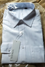 【138两件】【品质好货】帝创者男装衬衫男2022春季新款男士职业商务休闲正装纯色抗皱衬衣长袖衬衫男 608 浅蓝色 XL 实拍图