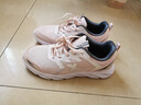 特步运动鞋跑鞋冬季网面透气轻便跑步鞋女鞋休闲鞋子粉色 实拍图