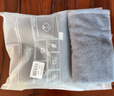 洁丽雅（Grace）新疆长绒棉A类毛巾2条装 纯棉加厚柔软面巾吸水洗脸巾 深灰+深棕 实拍图