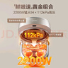 美的（Midea）低脂浓香电压力锅5L自动排气2200W猛火IH智能预约112KPa高压0涂层4-6人母婴316L饭煲MY-S8国家补贴 实拍图