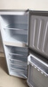 志高（Chigo）108升两门双门二门冰箱 宿舍租房小户型家用冷藏冷冻小冰箱 节能保鲜低噪 BCD-108A148D 实拍图