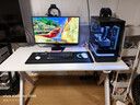 蔓斯菲尔（MSFE）电竞桌台式电脑桌X影系列二段式双人书桌办公学习ENF级实木生态板 实拍图