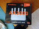 Tenda腾达路由器【千兆WiFi6+穿墙王】无线AX3000信号增强家用放大器Mesh国家补贴金榜一名云霄白立式 实拍图