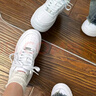 卡帕（Kappa）女鞋冬季2025新款增高小白鞋子女百搭休闲运动板鞋女 鹭羽白 40 实拍图