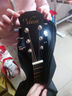 维卡斯（WEIKASI）民谣吉他初学者木吉他单板新手入门练习琴guitar吉它学生男女乐器 38英寸纯黑色+礼包【初学推荐】 实拍图
