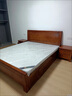 惠寻 京东自有品牌 床新中式全实木实木床1.5米单人床1.8米x2米双人床 胡桃木单床 1500mm*2000mm框架结构 实拍图