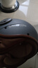 野马（YEMA）3C认证A类611S摩托车头盔男女冬季个性复古巡航骑行电动车安全帽 四季通用 亚钛灰配透长镜+防雾贴 实拍图