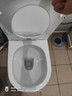 箭牌（ARROW） 家用大冲力直冲防臭节水连体马桶加大管道排污缓降盖板AEB12601 直冲马桶12601-1 350mm 实拍图