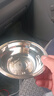 不锈钢盆加厚款家用厨房商用洗菜盆和面洗脸洗衣盆 【尺寸较小】16cm不锈钢碗一个 实拍图