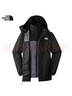 北面（The North Face）机能三合一冲锋衣男抓绒内胆户外运动防水外套25秋冬上新|89B1 8UR/宇宙黑 XL /180/108 实拍图